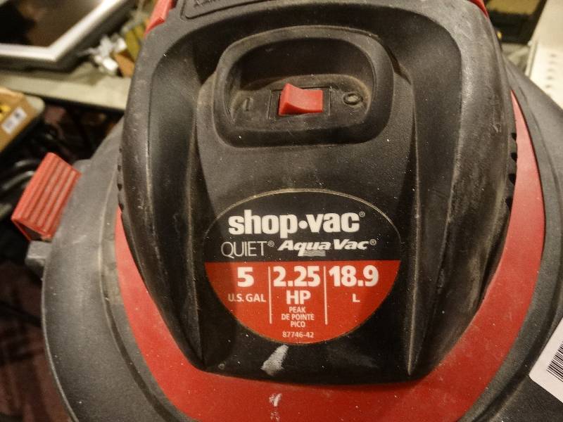 shop vac quiet aquavac