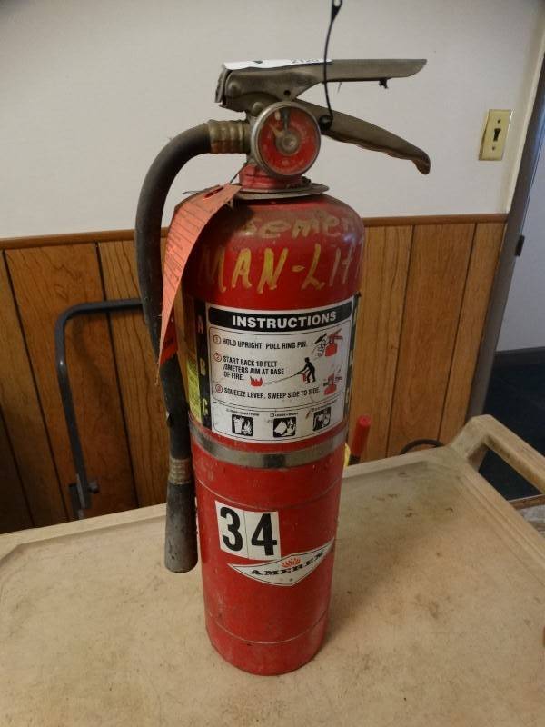 lot 2120 image: Fire Extinguisher