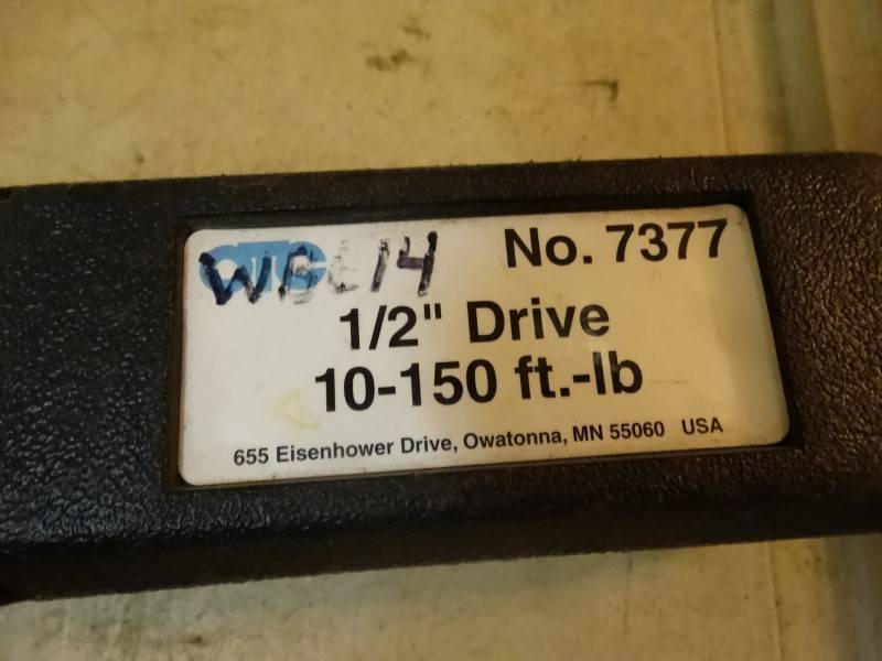 lot 2163 image: Torque Wrench In Case