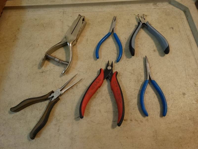 lot 2168 image: Wire Cutters, & Needle Nose Pliers