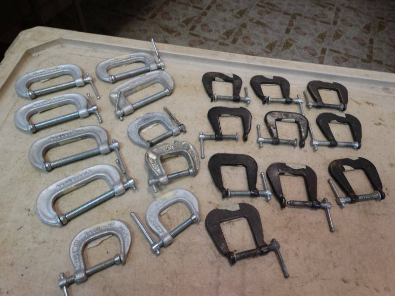 lot 2233 image: Large Lot Of C Clamps