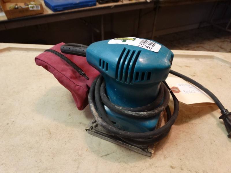 lot 2240 image: Makita Electric Hand Sander. Works