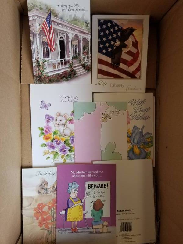 lot 11037 image: Cards for every occasion
