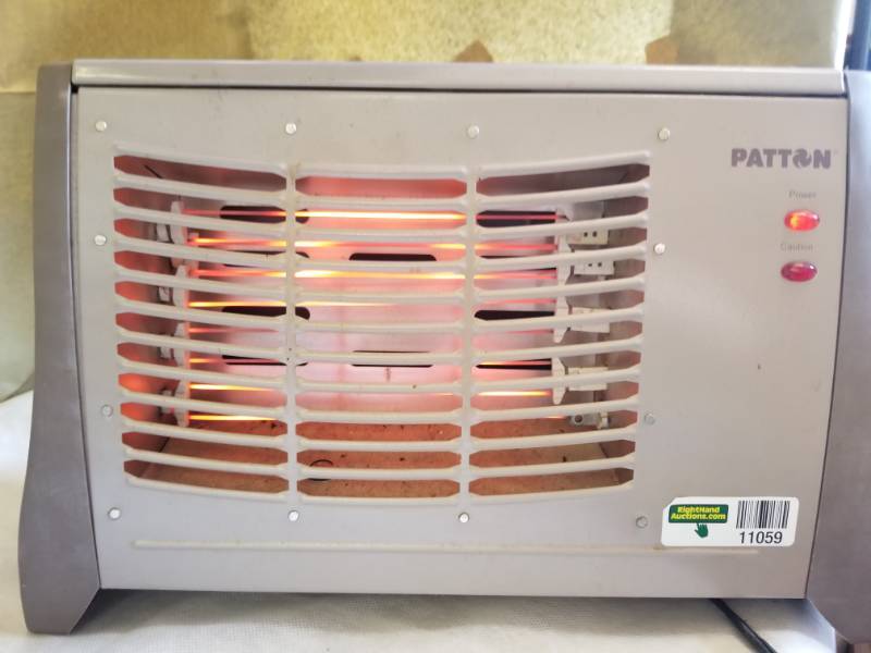 Pre owned Radiant Electric Heater Patton PRH6 | Living Estate Sale, New  Merchandise, Collectibles, Vintage, Household, Decor, Tools, part 1 | Right  Hand Auctions