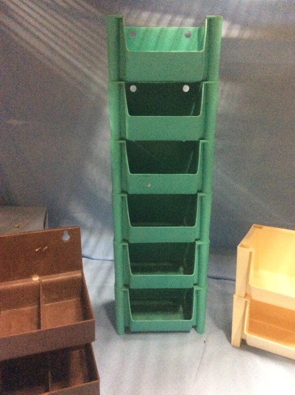 lot 11134 image: STACKABLE STORAGE BINS