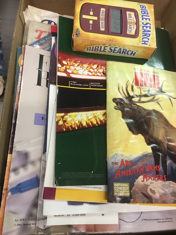 lot 12106 image: Box Of Magazines