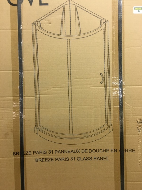 lot 12010 image: Glass Shower Door