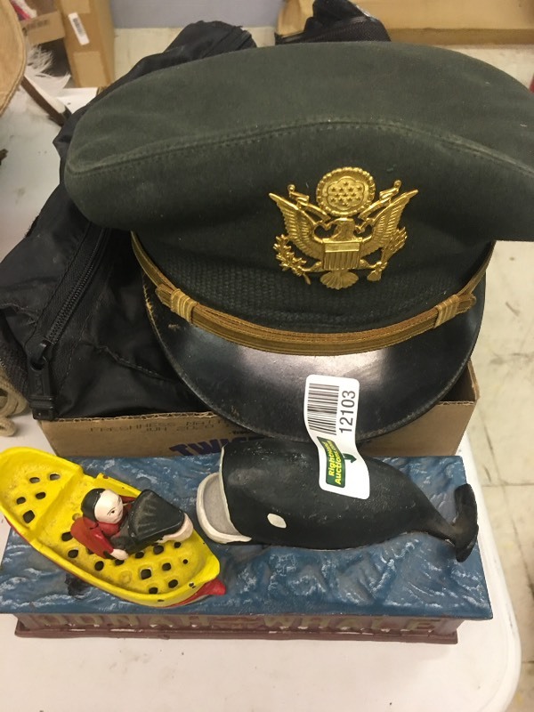 lot 12103 image: Vintage Military Cap