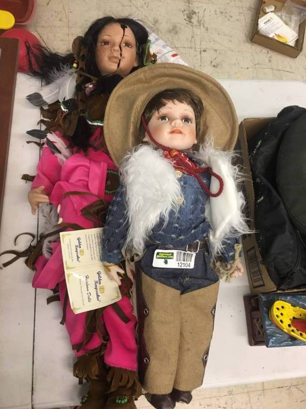lot 12104 image: Dolls