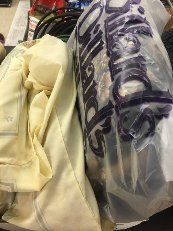 lot 12101 image: Bedding and Curtains