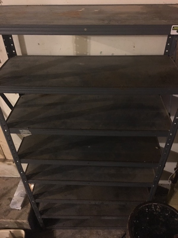 lot 11467 image: Metal Shelf