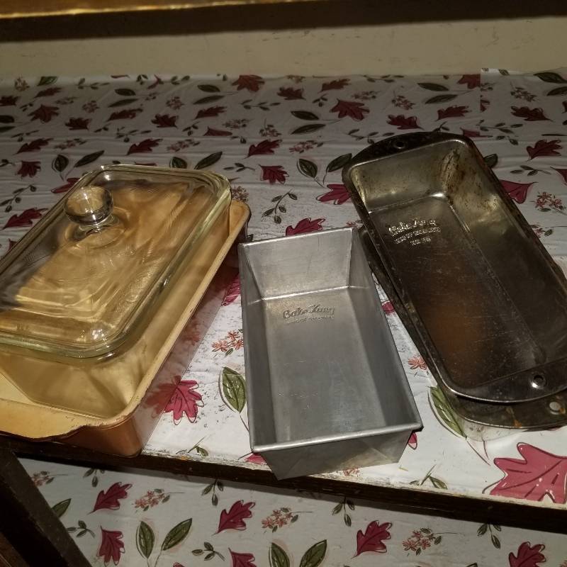 lot 11567 image: Glasbake Clear Covered Refrigerator Dish USA 805 anchor hocking fire king 409