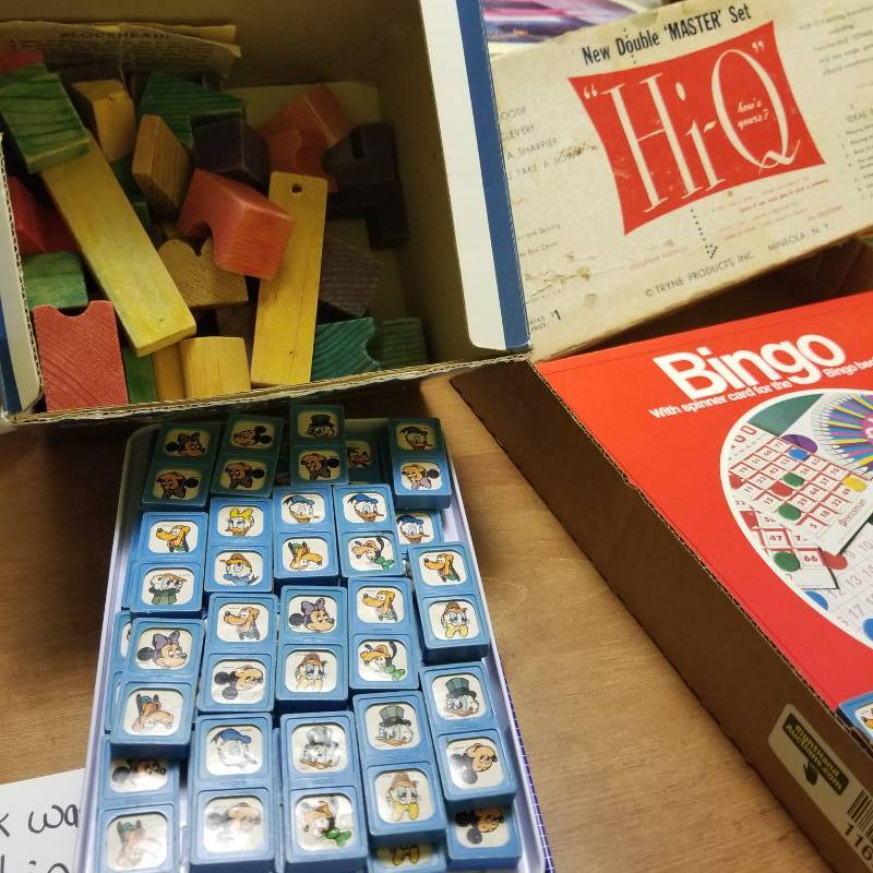 lot 11671 image: Vintage Monopoly, Hi Ho Cherry O, Hi Q, Disney Dominoes
