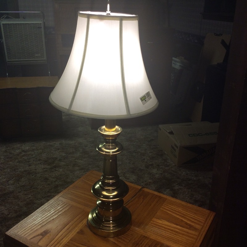 lot 12148 image: Brass Lamp