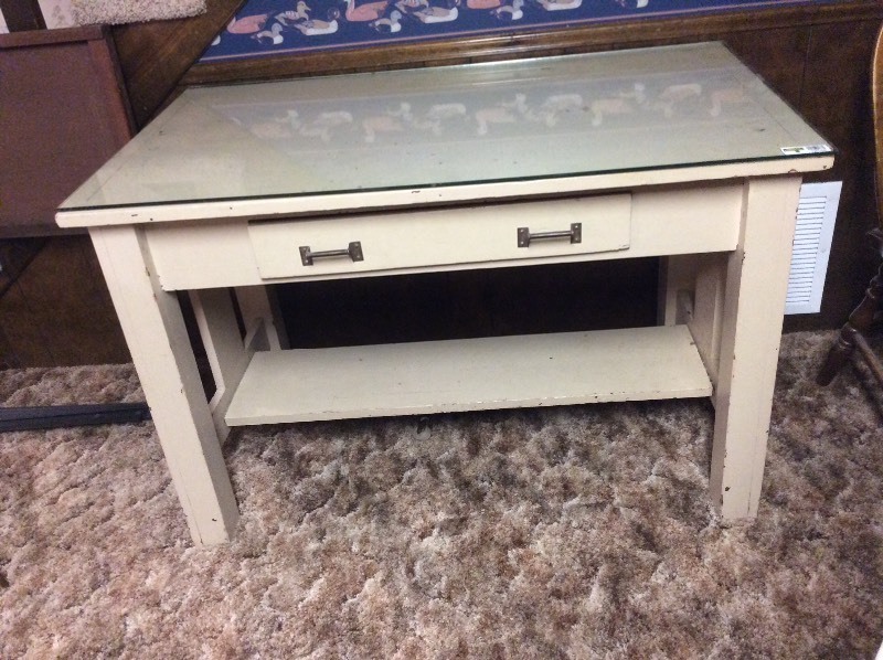 lot 12144 image: Vintage Craft Table