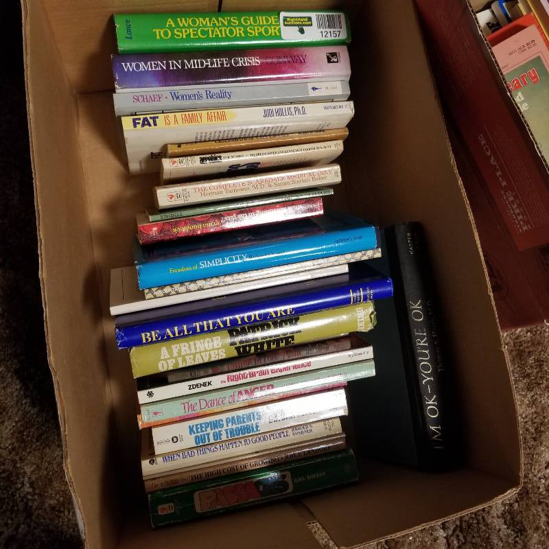 lot 12157 image: Self Help Books