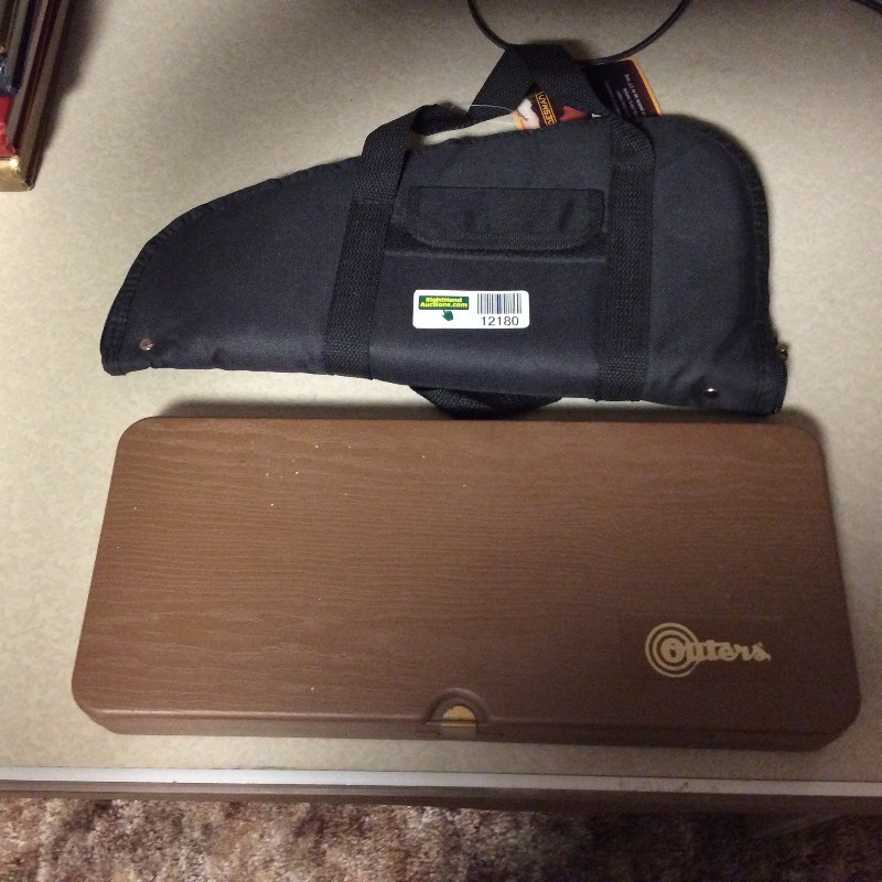lot 12180 image: Pistol Case And Cleaning Kit