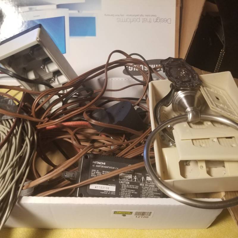 lot 12188 image: Panasonic Battery Charger, Adapter, Wiring
