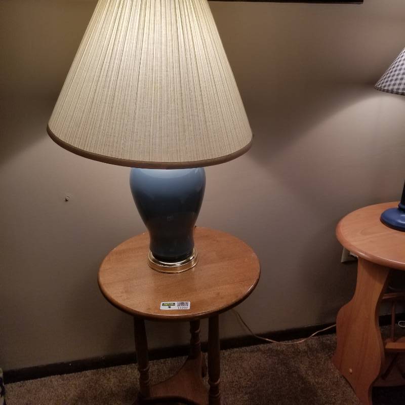 lot 12209 image: Lamp and Table