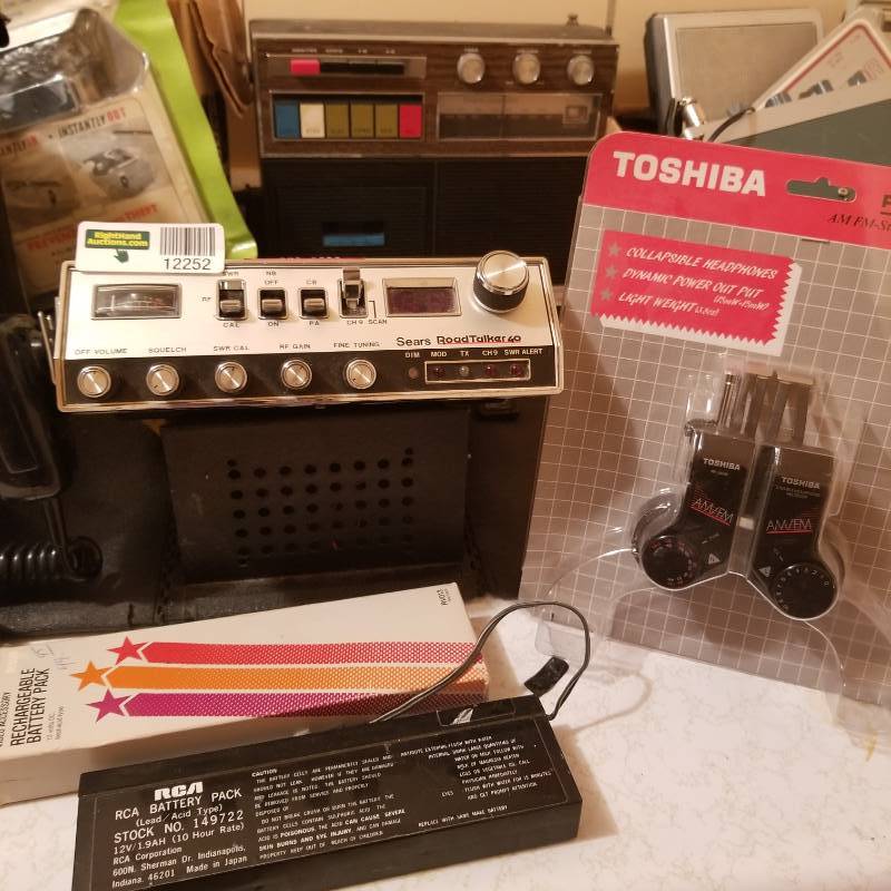 lot 12252 image: CB Radio, Transiter RadioCassette Recorder
