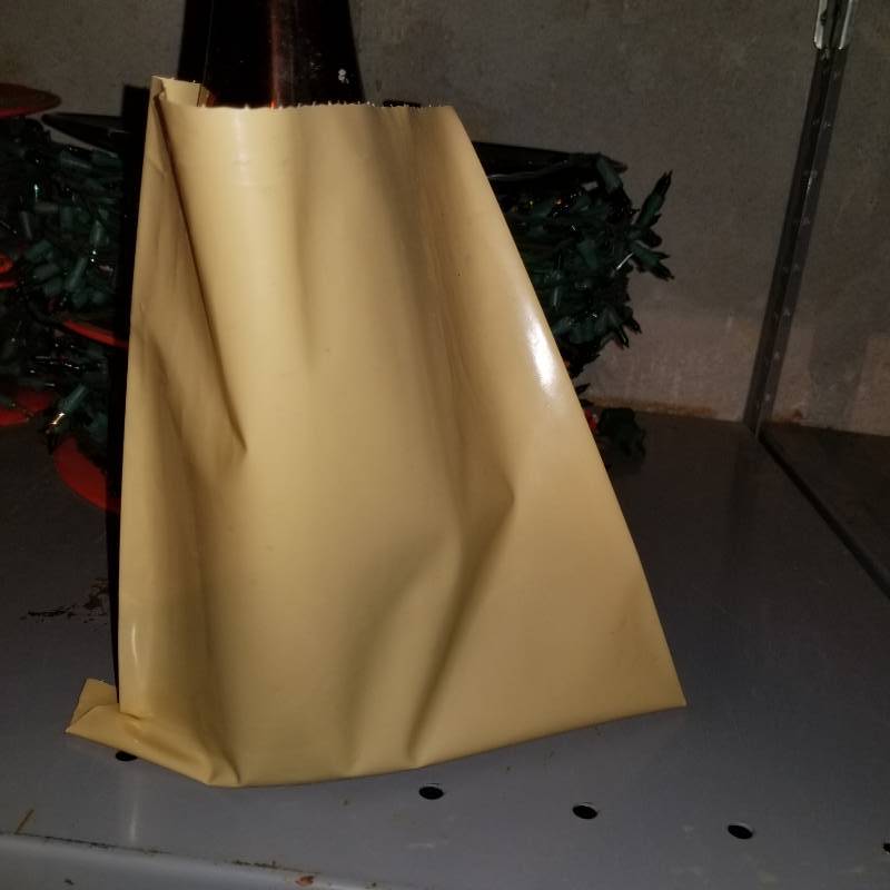 lot 12279 image: Christmas Luminary Plastic Coated bags, Extension Cords