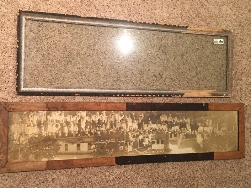 lot 11702 image: Antique Frame and Picture