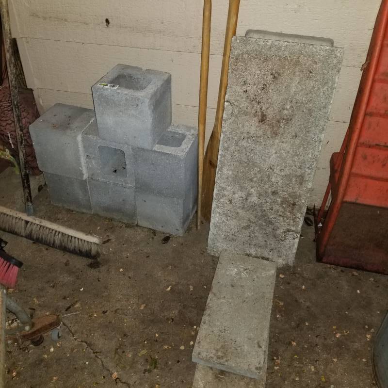 lot 12307 image: Cinder Blocks
