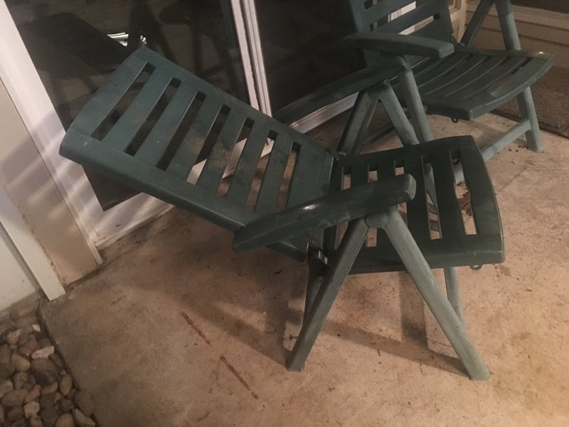 lot 12295 image: Patio Chairs