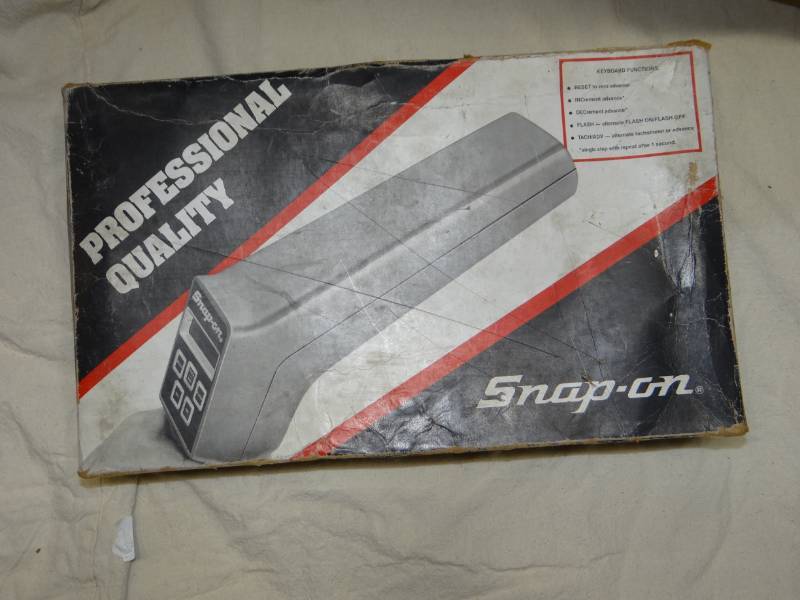 lot 4005 image: SNAP ON (I said SNAP ON) Timing Light