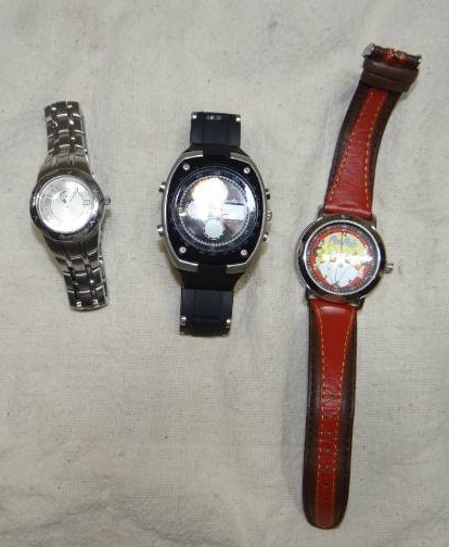 lot 4027 image: Wrist Watches - Simpsons, Calloway Golf, Red Star