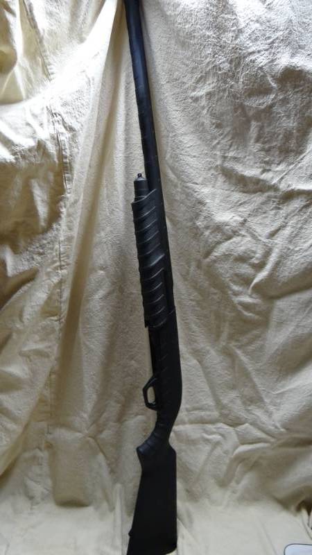lot 4056 image: Remington 12 Gauge Pump Nitro Mag Shotgun, NICE - WITH A HARD CASE