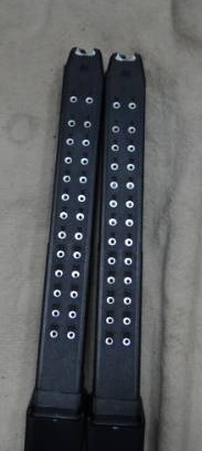 lot 4071 image: Two Glock Magazines - 40 Caliber, 31 ROUNDS EACH Thats right, TWO High-Capacity Magazines in this lot