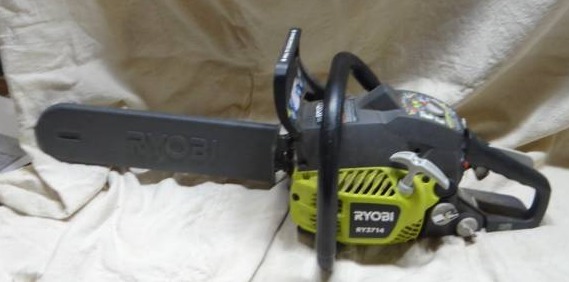 lot 4081 image: Ryobi Chain Saw
