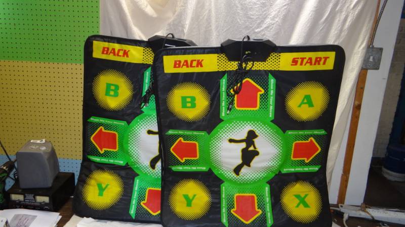 lot 4091 image: Xbox 360 Dance Pad Dance Dance Revolution - Times Two