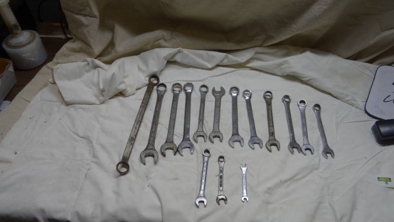 lot 4126 image: Big Lot of Wrenches