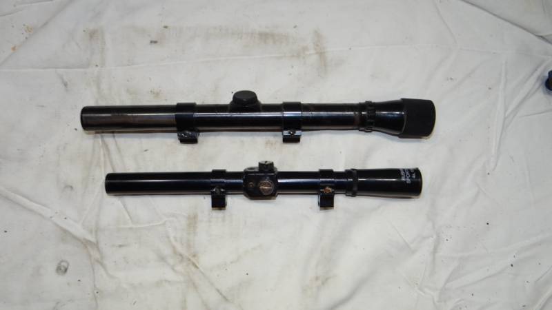 lot 4162 image: Lot of 2 Rifle Scopes