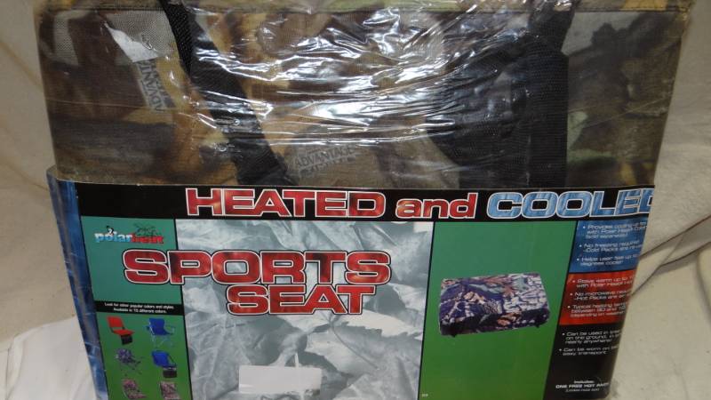 lot 4009 image: Comfy Seat - Heated or Cooled.  At the Stadium, the Lake, or the Blind (or about anywhere else you want to be comfortable)