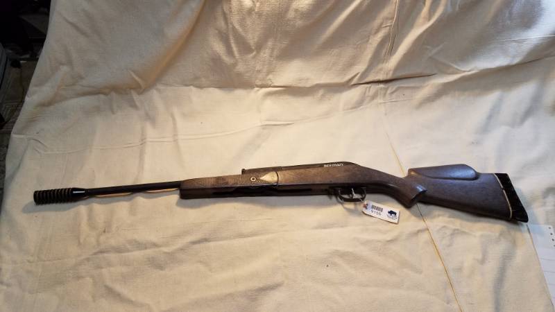 lot 9155 image: Beeman 1783 Silver Bear Pellet Rifle