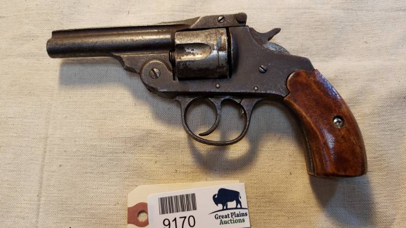 lot 9170 image: Iver Johnson Secret Service Special Break Action Revolver