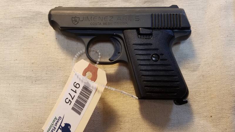 lot 9175 image: Jimenez JA-25 Semiautomatic Pistol .25 ACP
