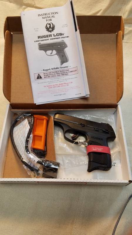 lot 9120 image: Ruger LC9s - BRAND NEW IN BOX