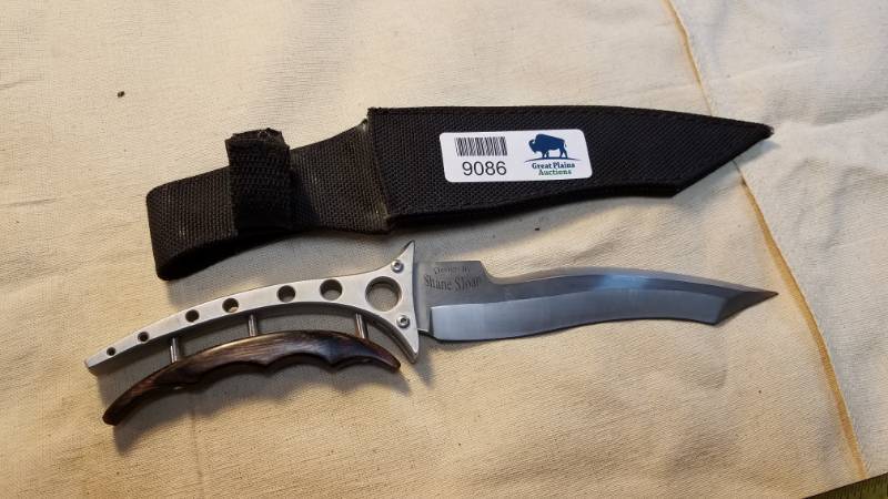 lot 9086 image: Custom Knife - Shane Sloan Design