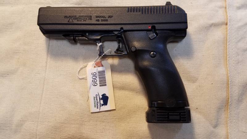 lot 9099 image: Hi-Point Model JCP .40s&w Pistol