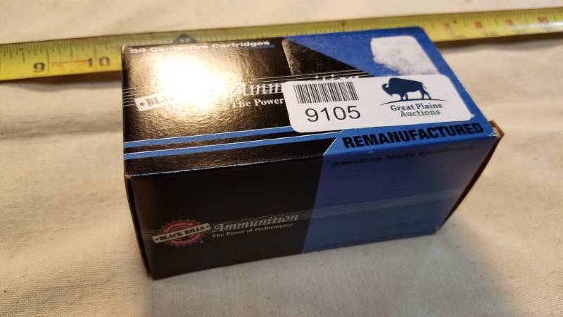 lot 9105 image: .223 Black Hills Ammo