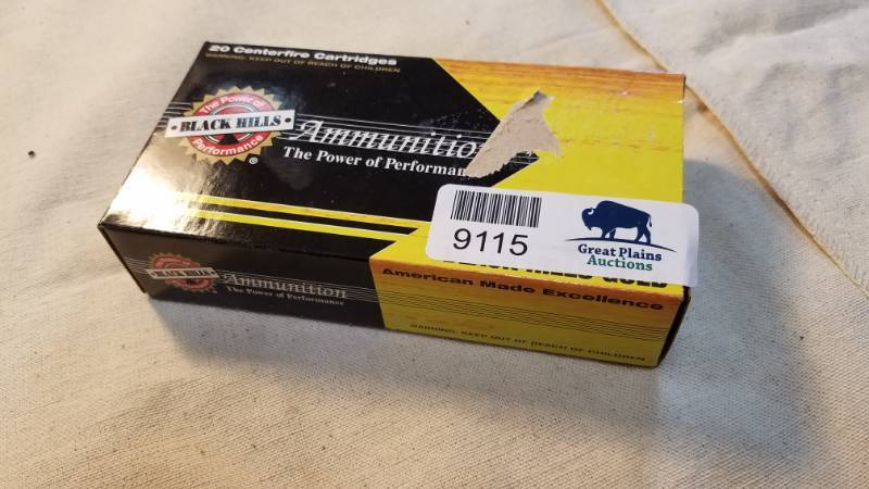 lot 9115 image: Ammo - .243 Winchester � Black Hills with Hornady 95gr SST Bullets