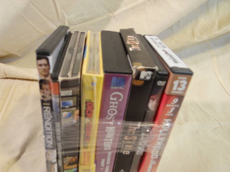 lot 9236 image: 8 DVD Sets