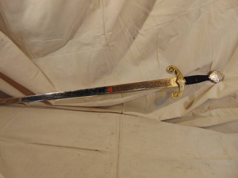 lot 9277 image: Sword - ALFONSO-X Made in Spain - Look at those details