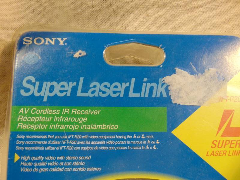 lot 9343 image: Sony Super Laser Link - New in the Package