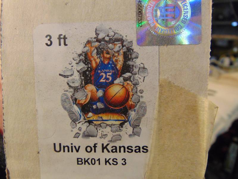 lot 9349 image: WALLCRASHERS - KU Basketball