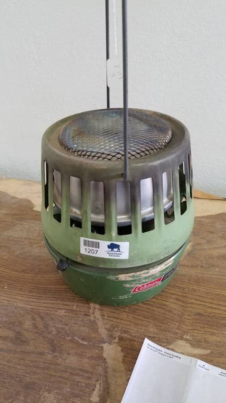 lot 1207 image: Coleman Heater